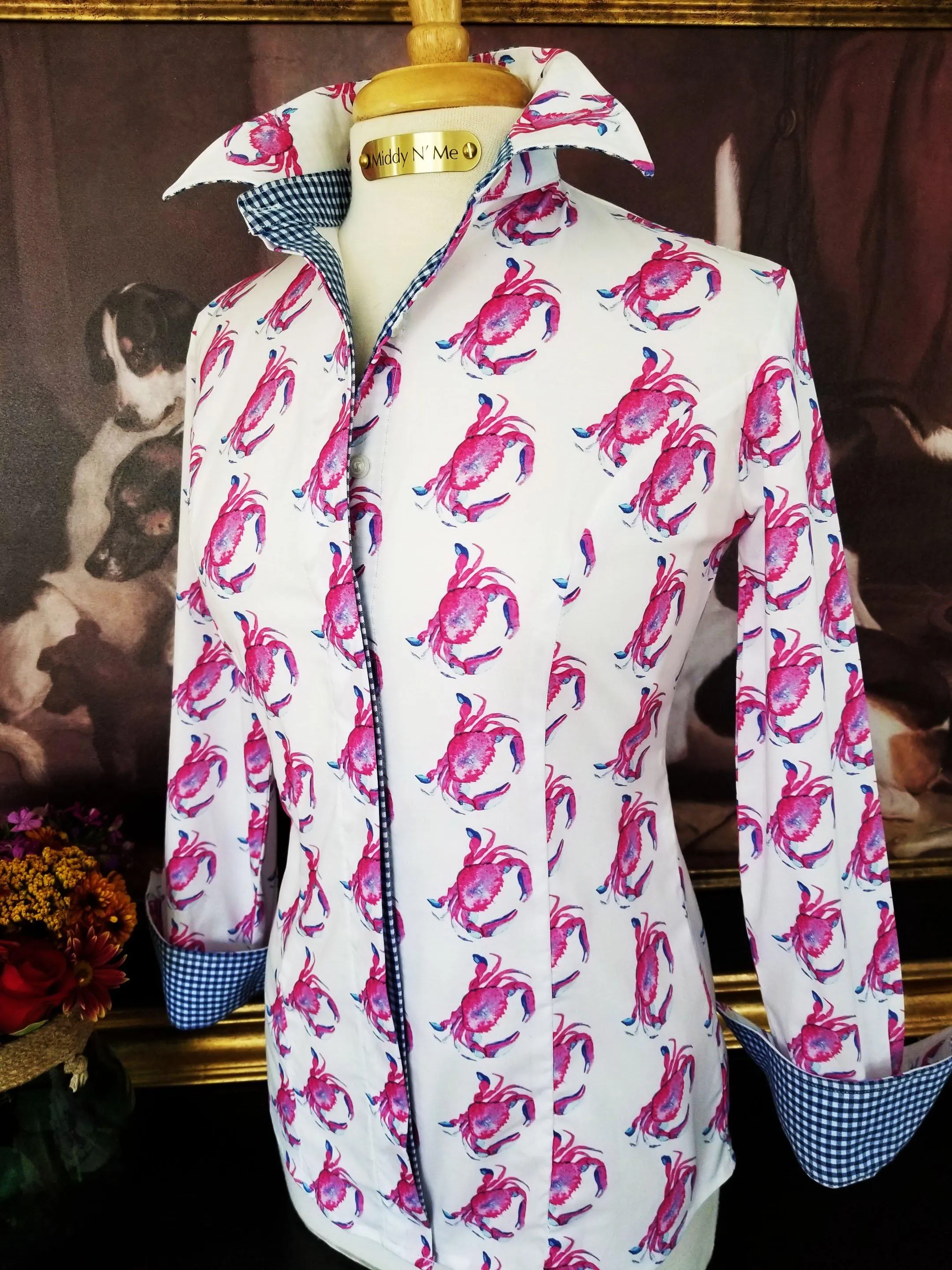 CRAB LOVE IN FUCHSIA
