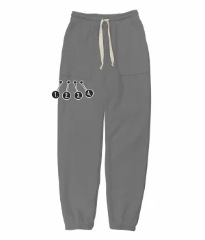 Customizable Spooky Leg Horizontal Mini Embroidery Unisex Sweatpants