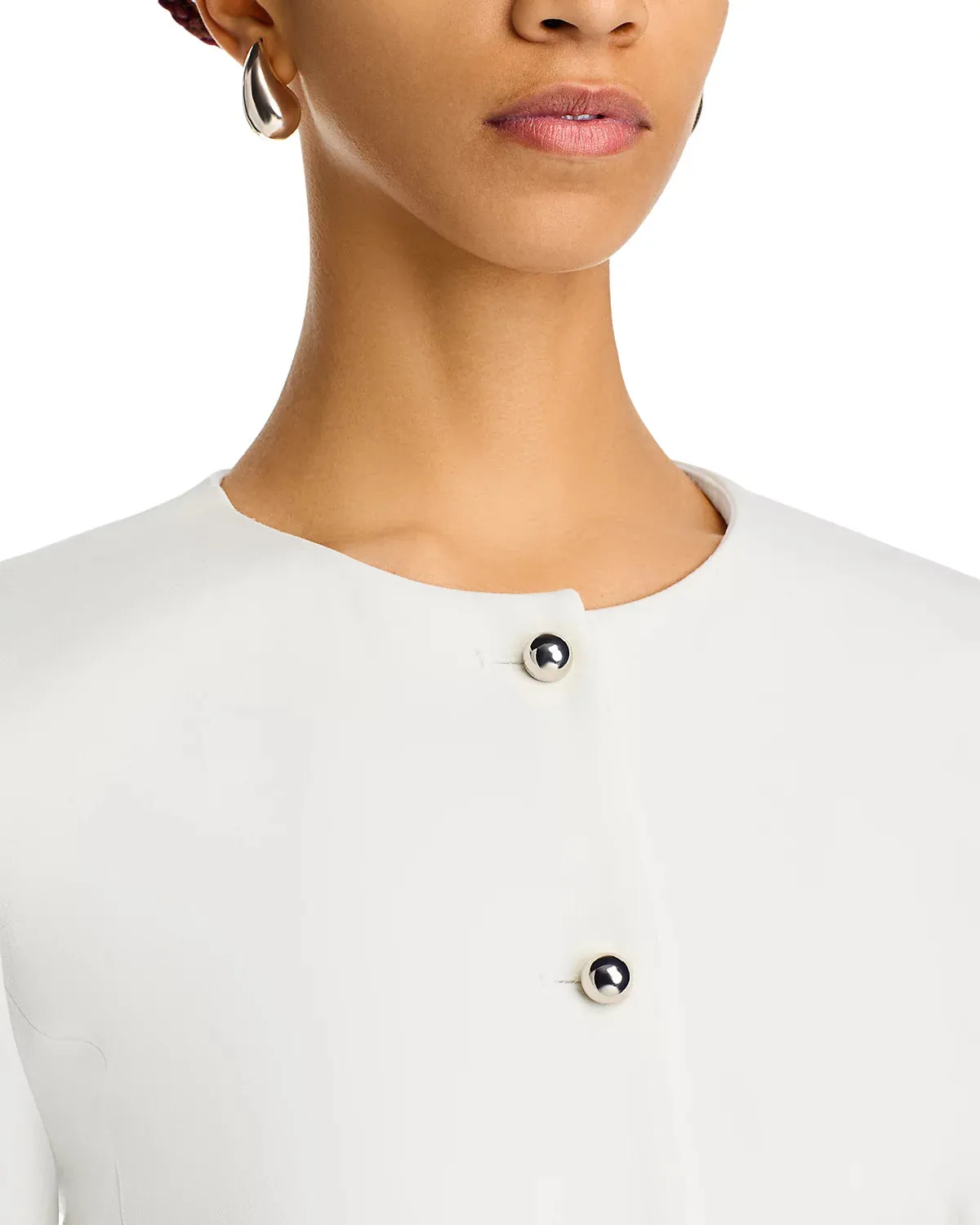 DEREK LAM 10 CROSBY ELIZABETH PEPLUM JACKET