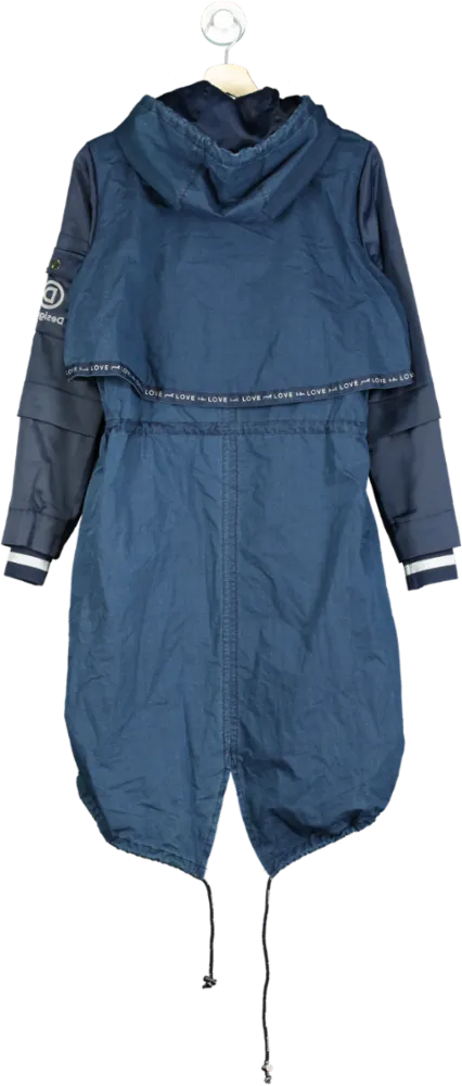 Desigual Navy Blue Love Jacket UK S