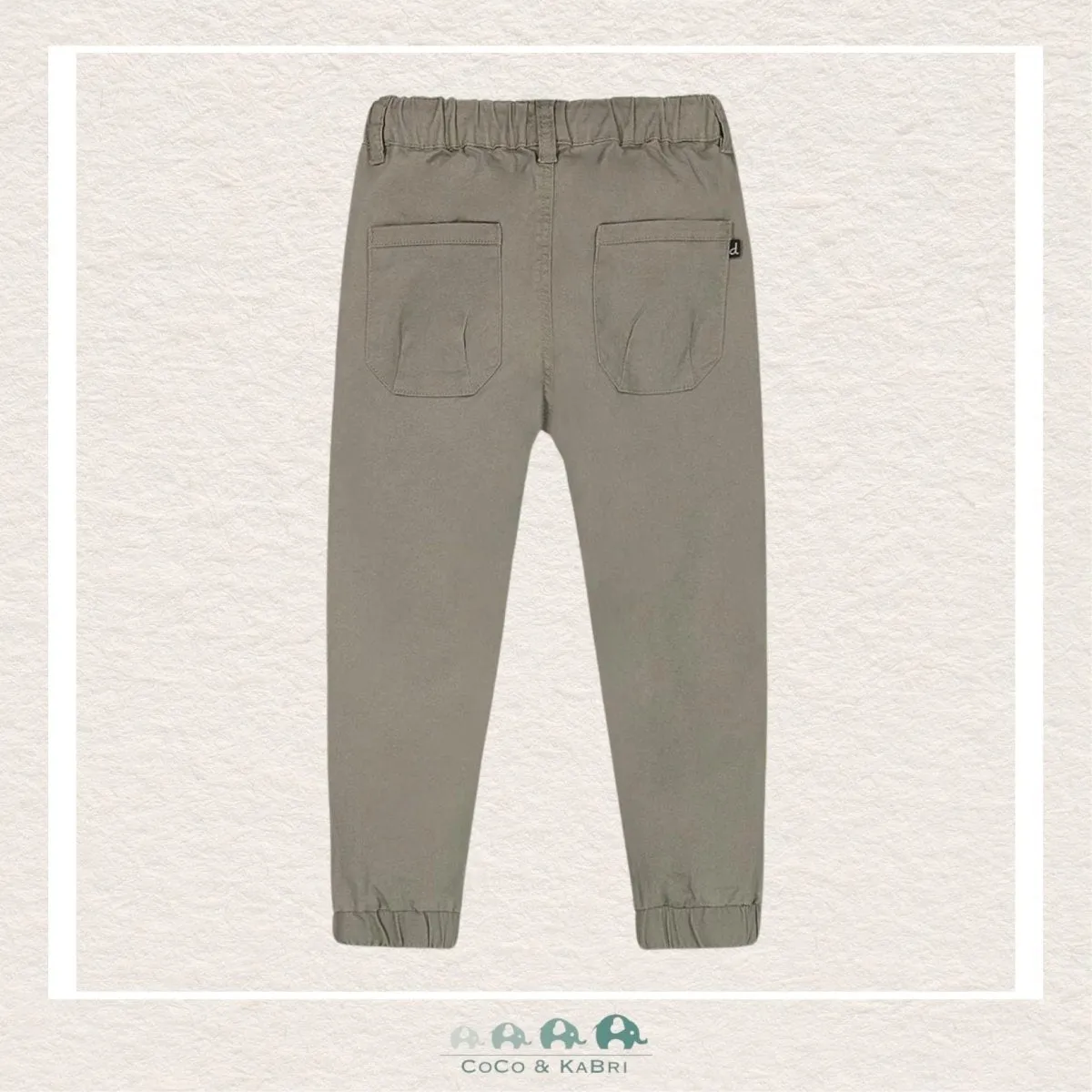 Deux Par Deux Stretch Twill Jogger - Castor Gray