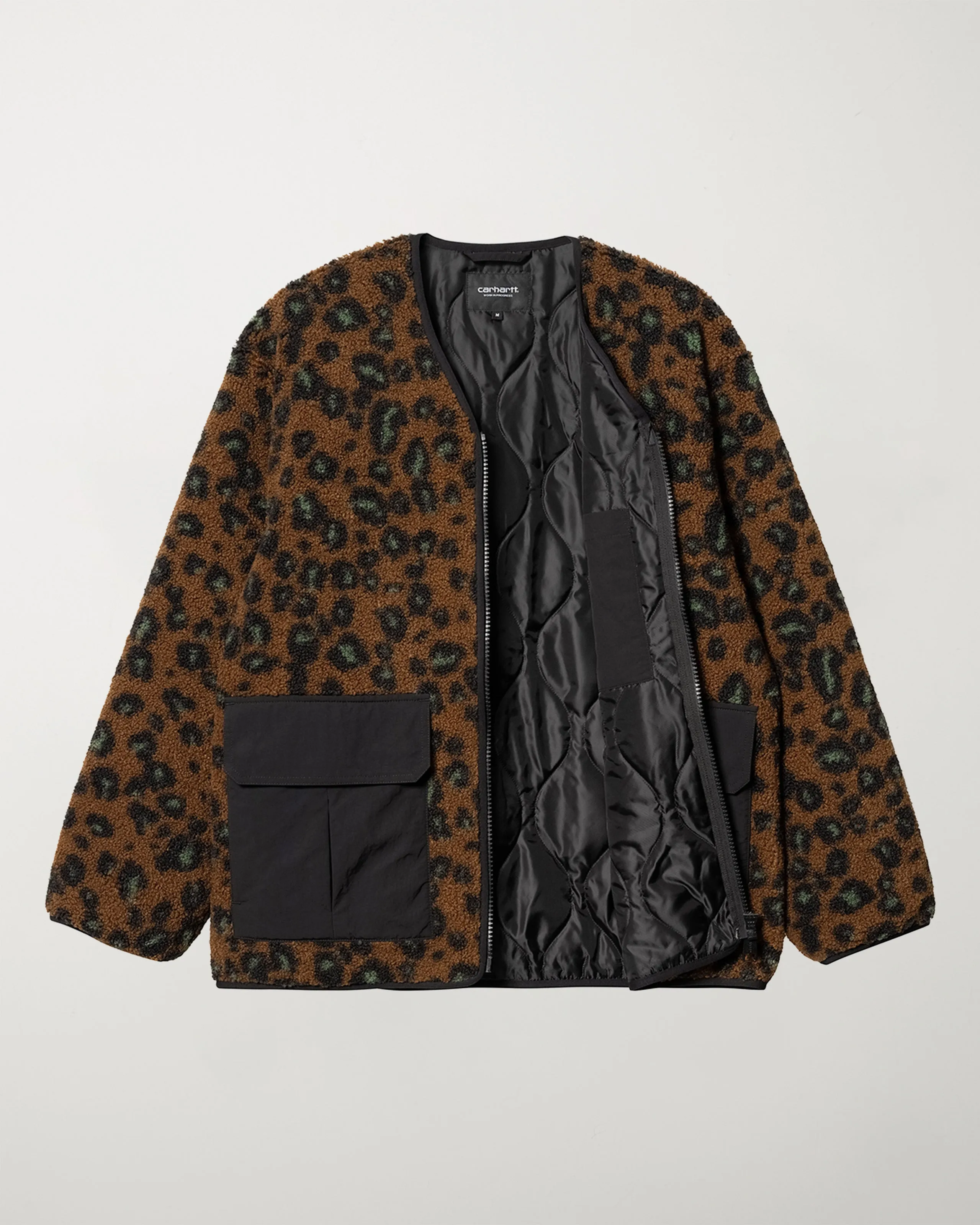 Devin Liner Camo Leo Jacquard Tamarind/Black