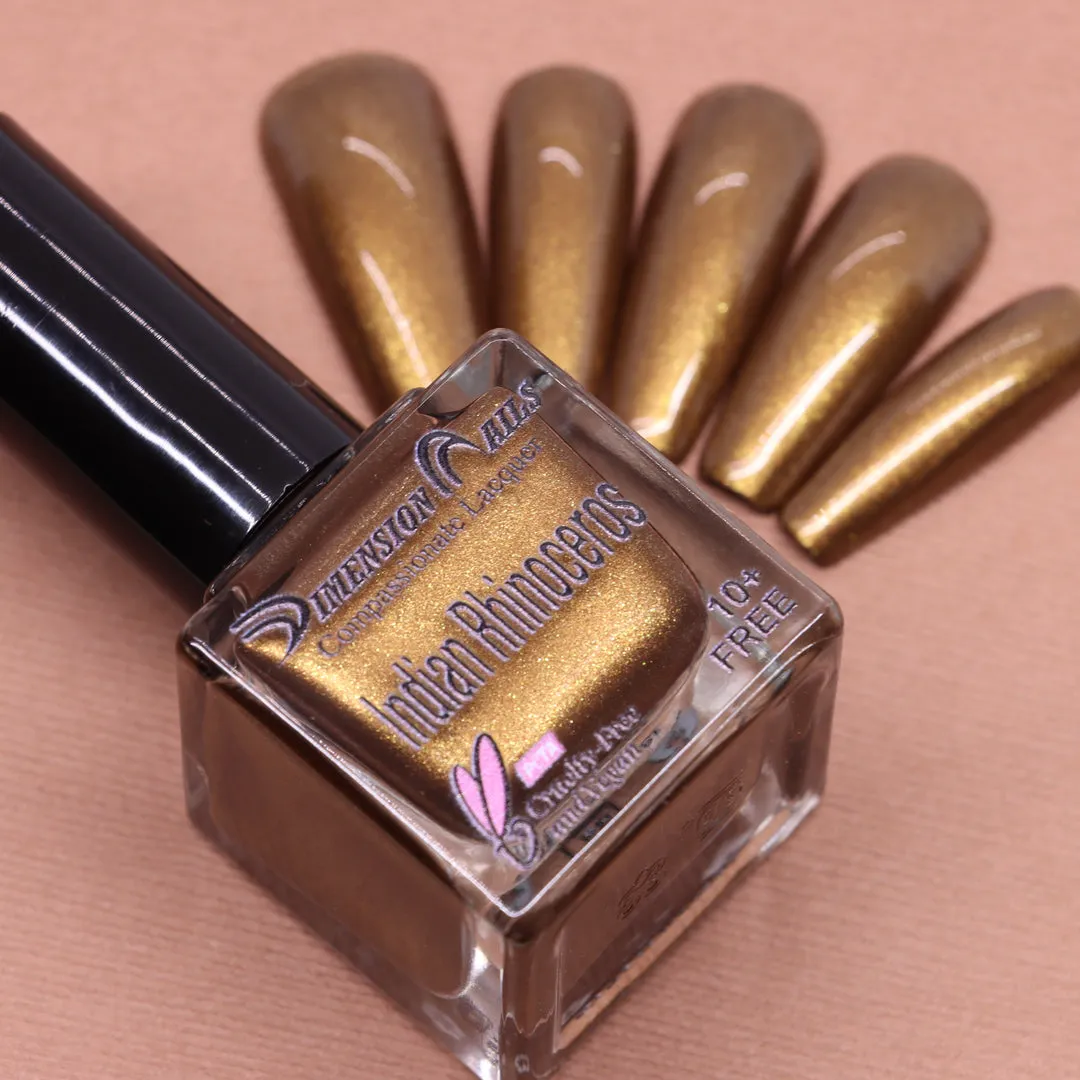 Dimension Nails - Terai-Duar Savanna - Indian Rhino