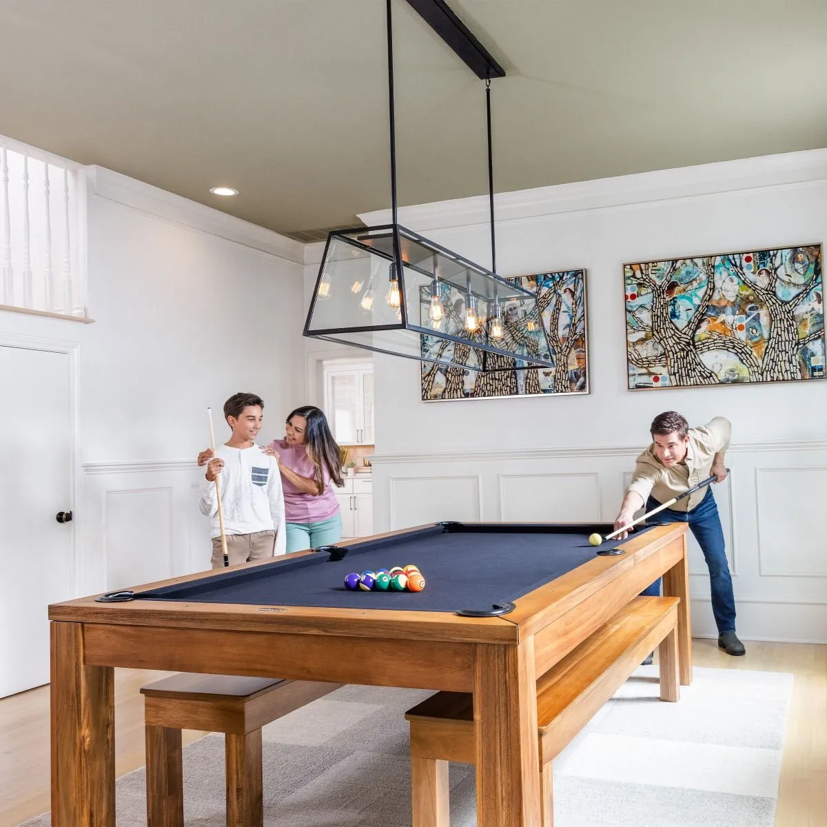 Diner II (Acacia) Dining Pool Table