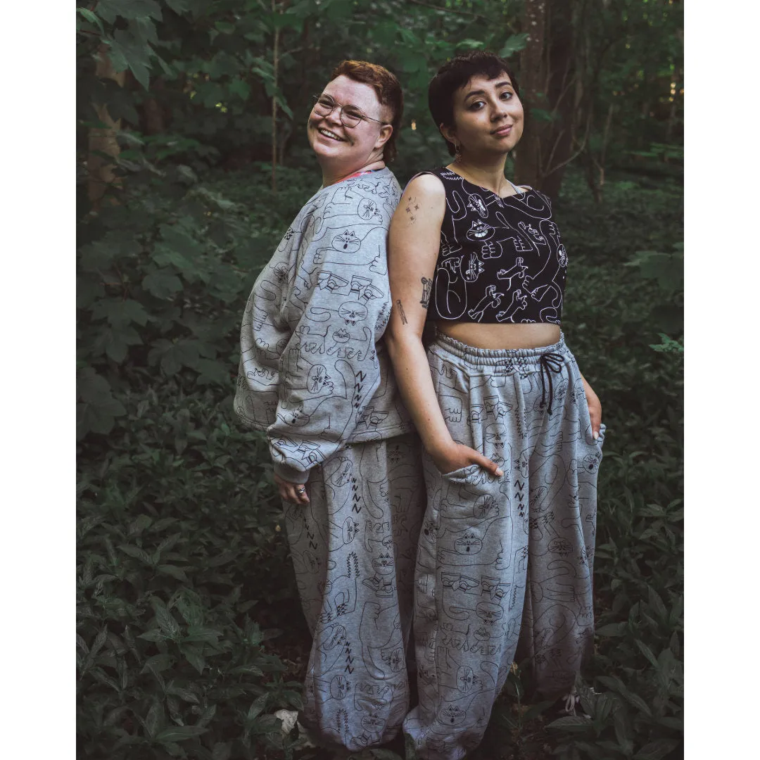 Dora Grey Organic Joggers - MADE TO ORDER