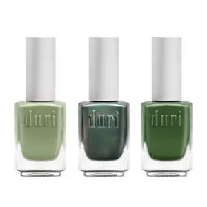 Down to Earth Trio, 3 Piece Gift Set, Green Nail Polish
