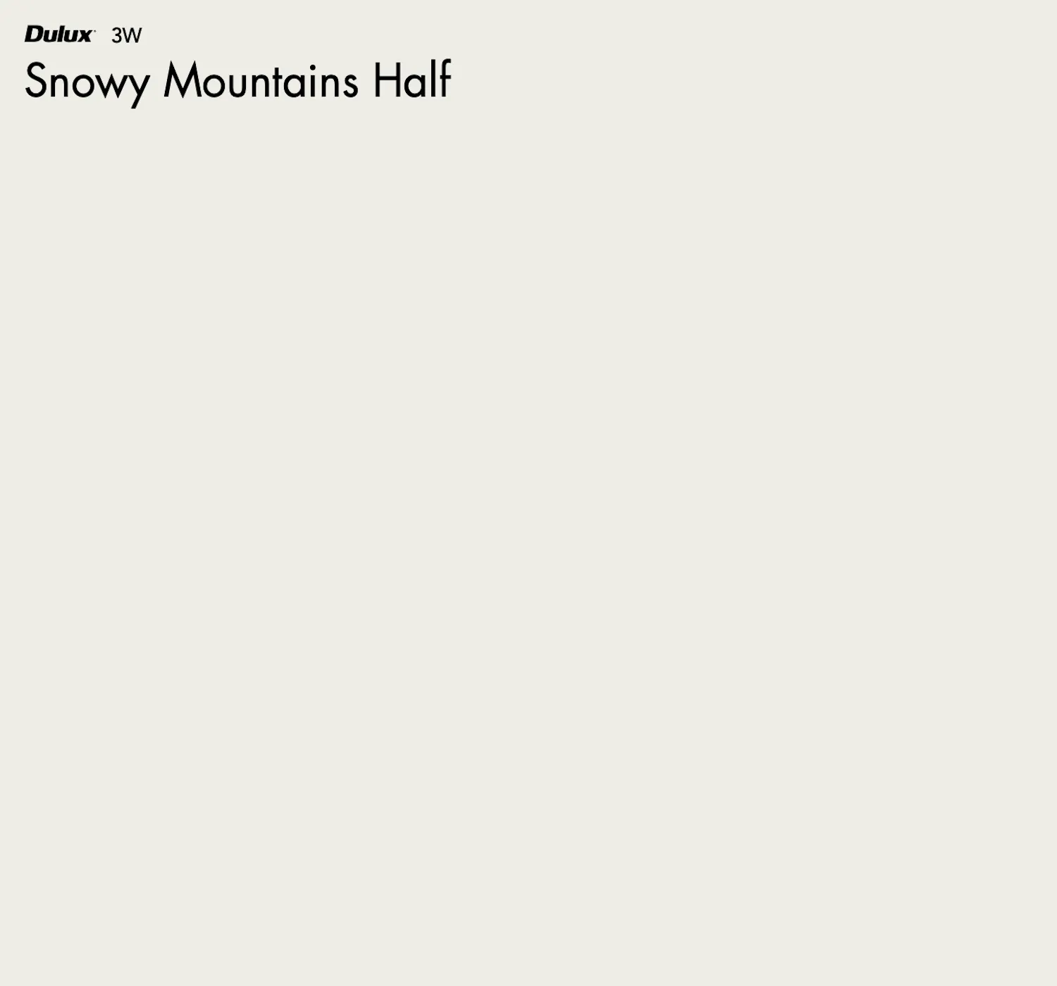 Dulux Snowy Mountains Half
