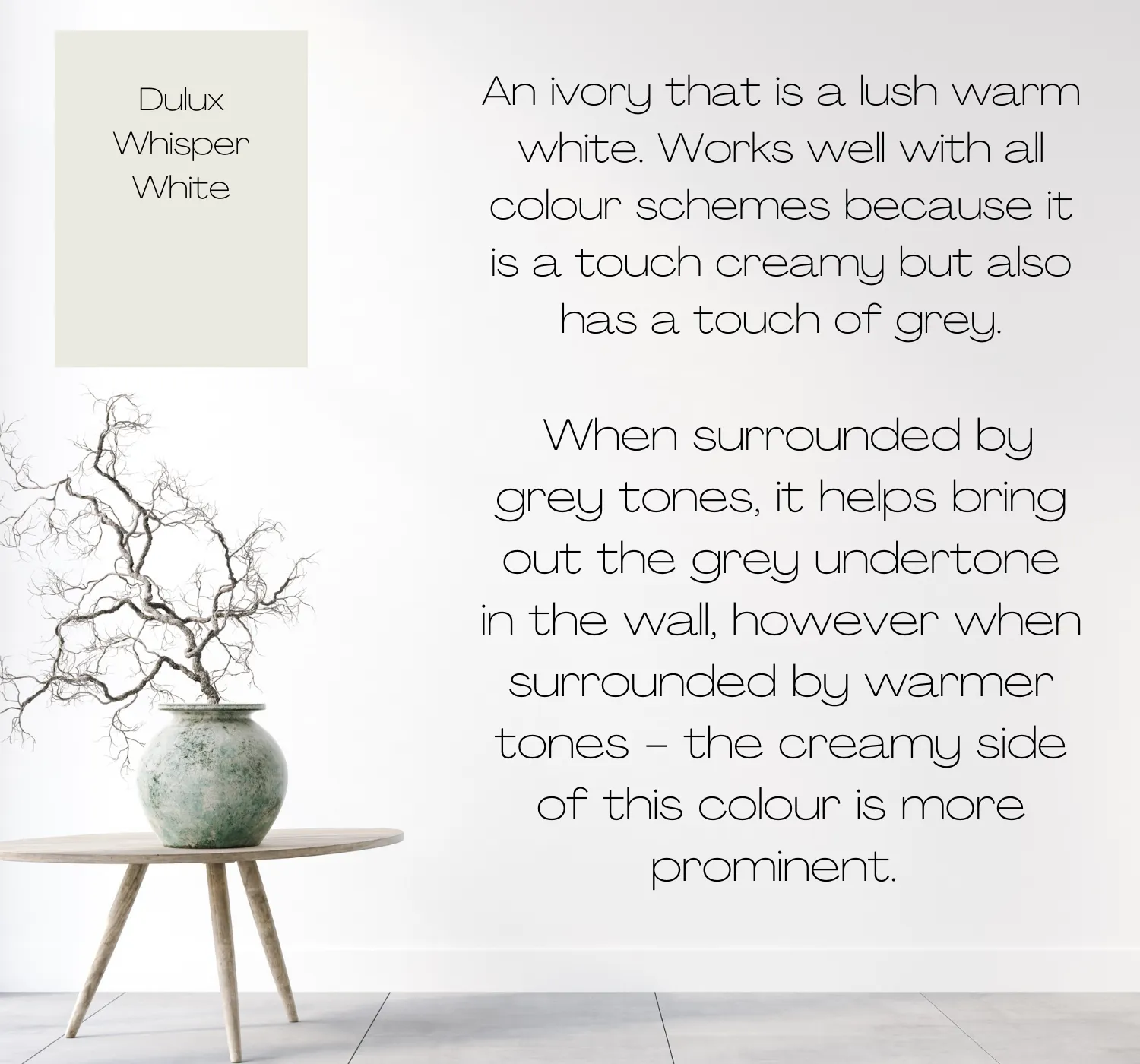 Dulux Whisper White
