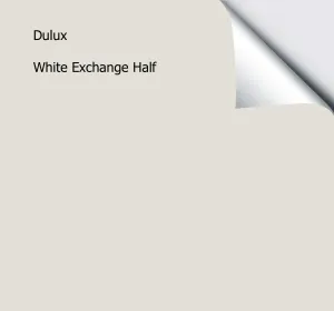 Dulux White Exchange Half