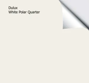 Dulux White Polar Quarter