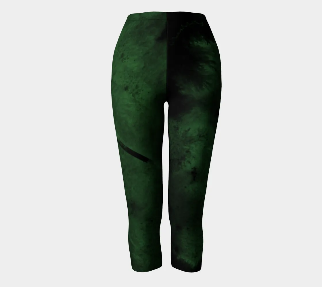 Earthtones Emerald Green - Capris