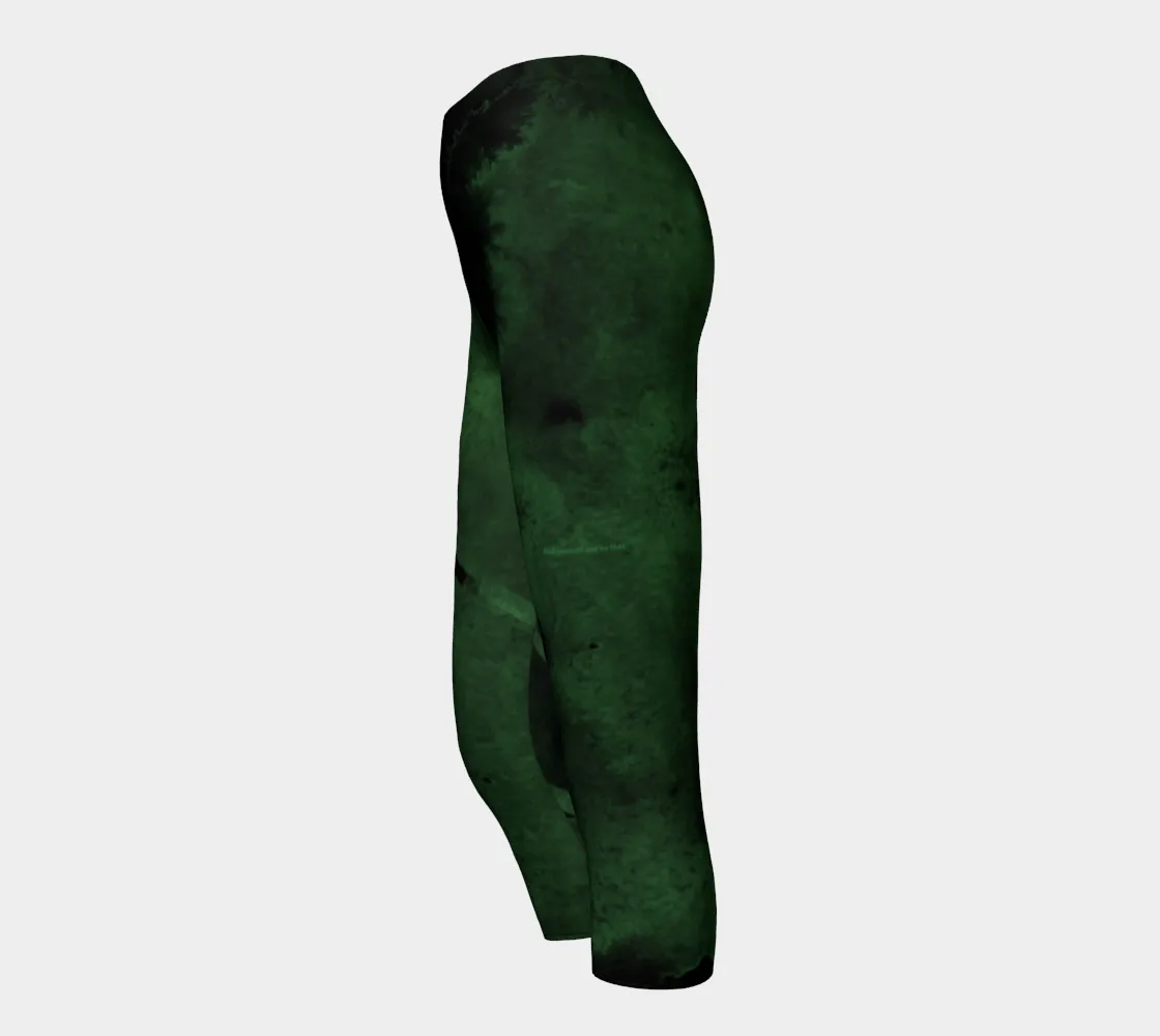 Earthtones Emerald Green - Capris