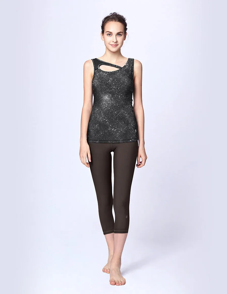 easyoga LA-VEDA Twiggy Core Capris2 - C1 Brown