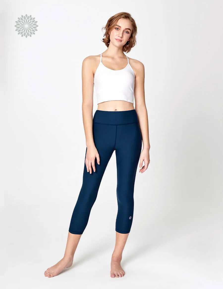 easyoga LA-VEDA Twiggy Core Capris3 - B08 Ink Blue