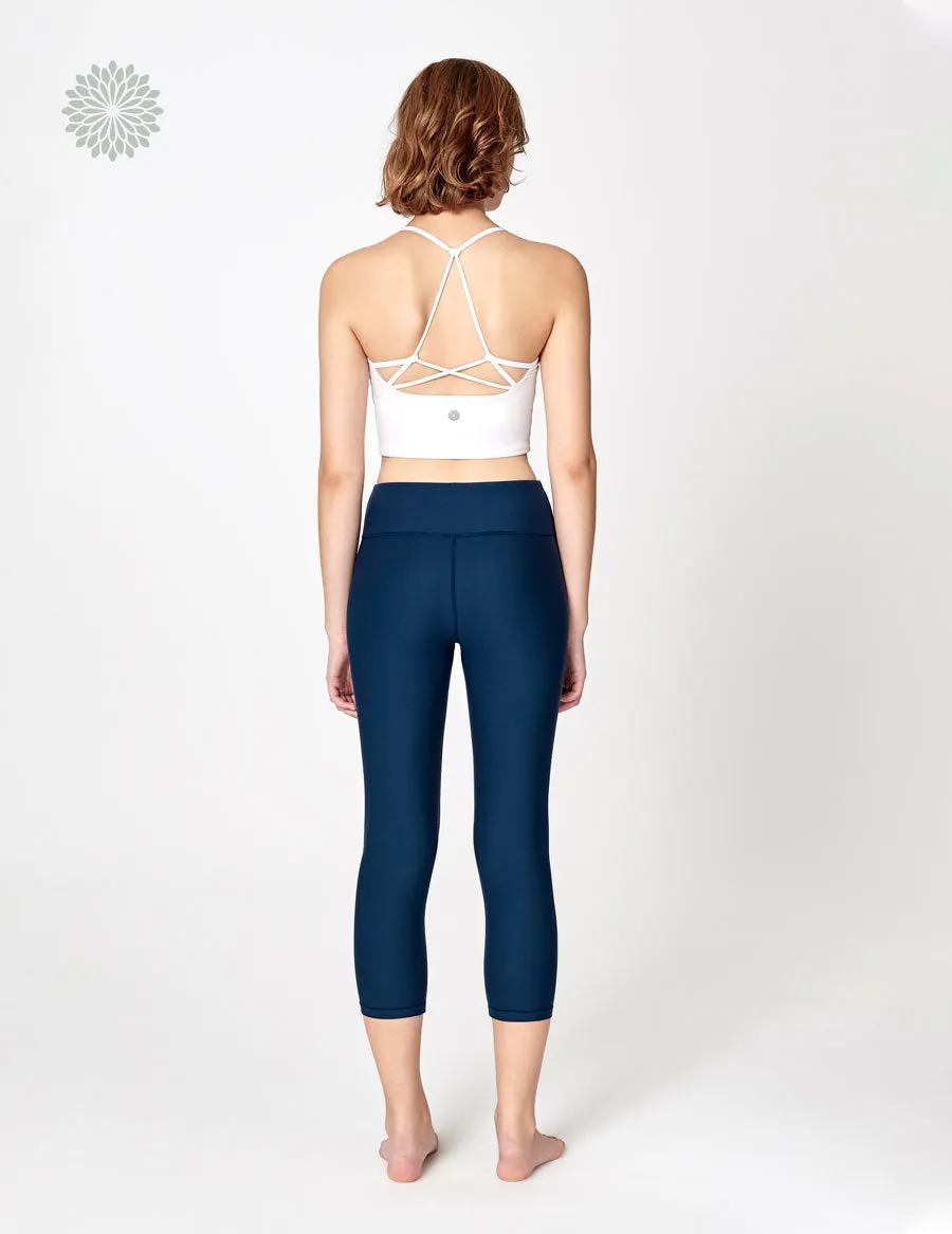 easyoga LA-VEDA Twiggy Core Capris3 - B08 Ink Blue