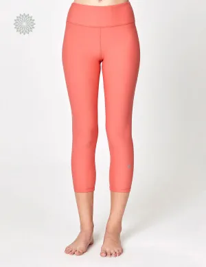 easyoga LA-VEDA Twiggy Core Capris3 - R25 Jellyfish Orange