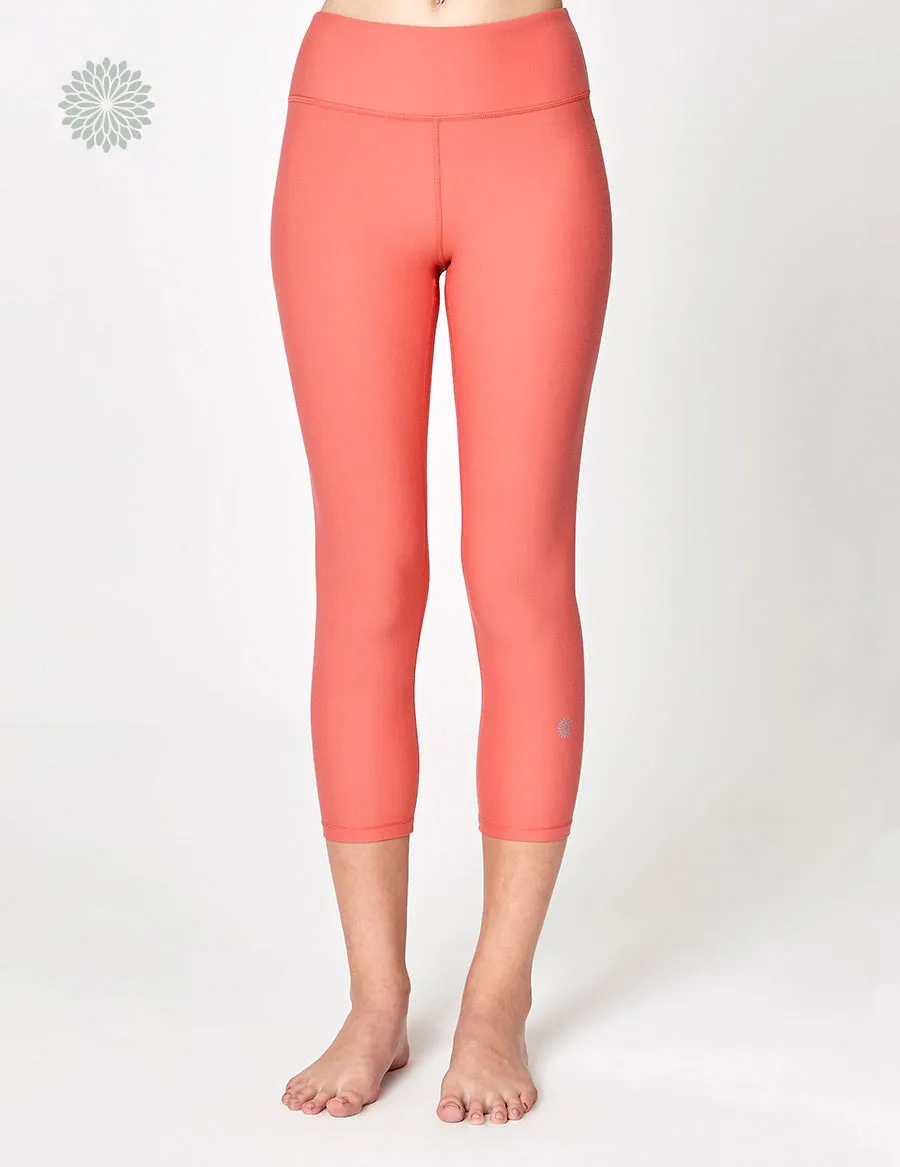 easyoga LA-VEDA Twiggy Core Capris3 - R25 Jellyfish Orange