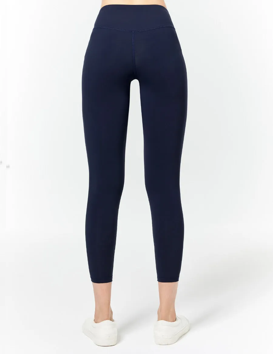 easyoga LA-VEDA Twiggy Core Cropped Tight1 - B04 Navy