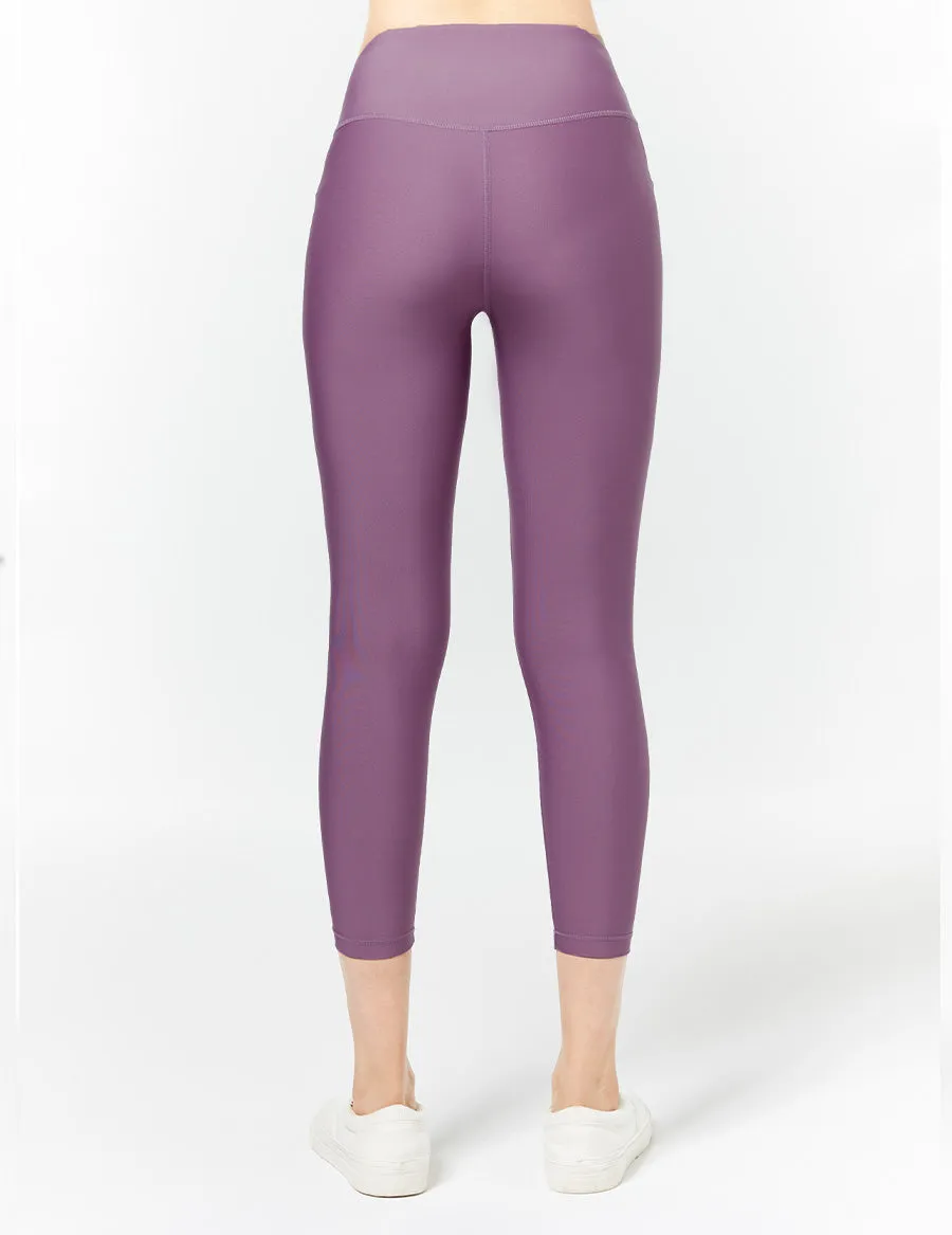easyoga LA-VEDA Twiggy Core Cropped Tight1 - P4 Grapes