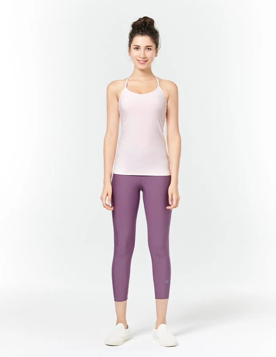 easyoga LA-VEDA Twiggy Core Cropped Tight1 - P4 Grapes