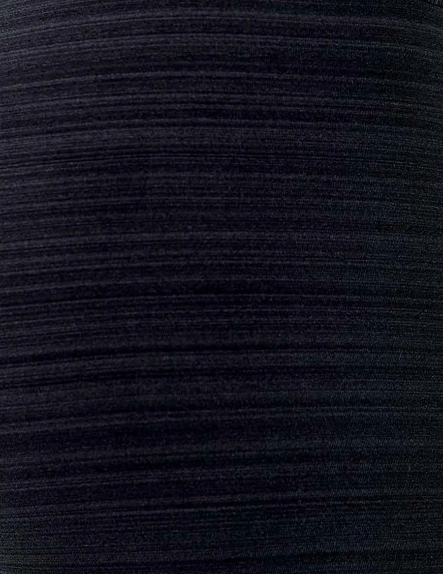easyoga LESPIRO Glossy Slim Capris3 - D50 Black Gray Stripe