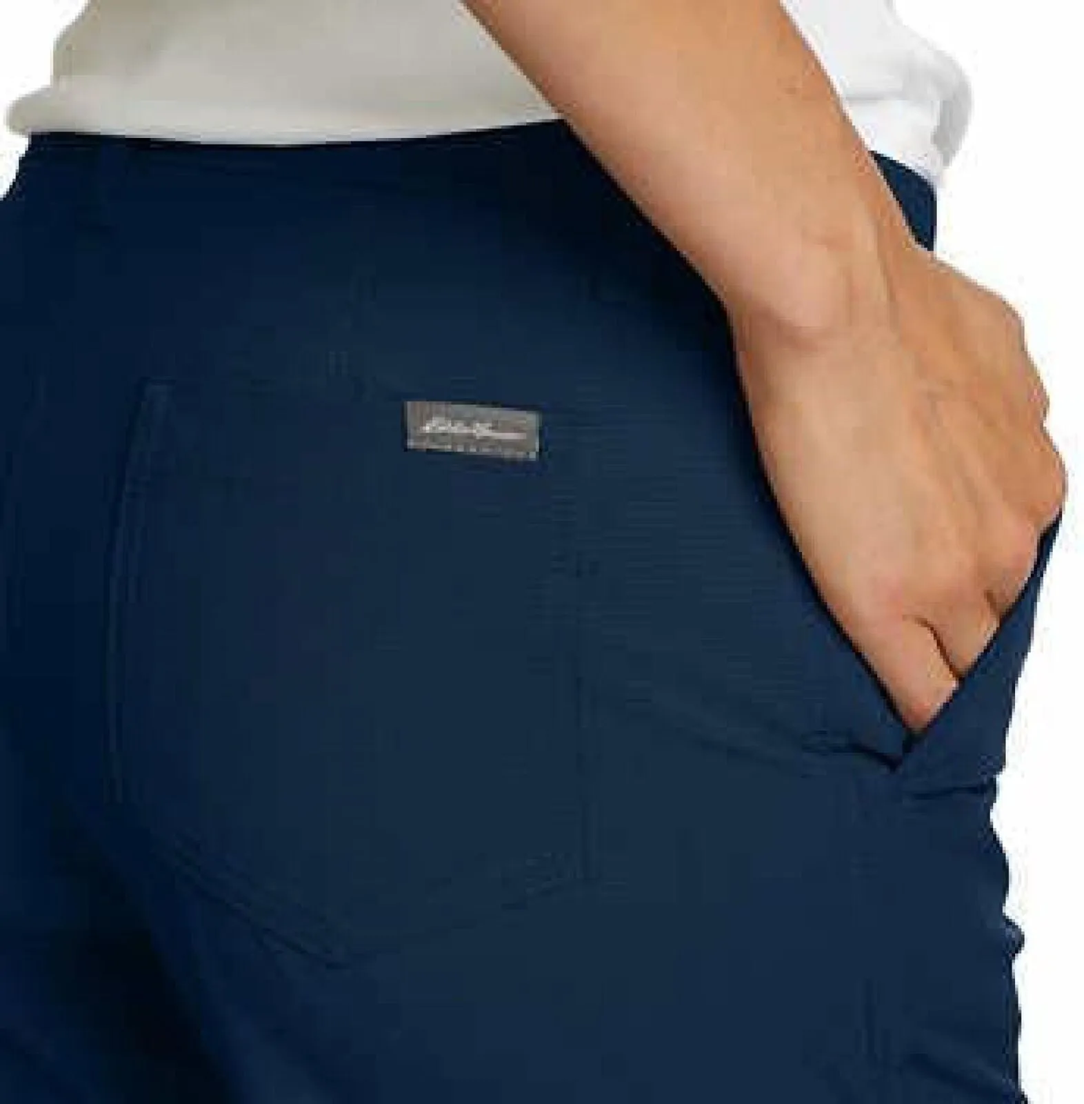 Eddie Bauer Capri Pants Side Zipper Cargo Pocket Ripstop Capri Pants 1767954