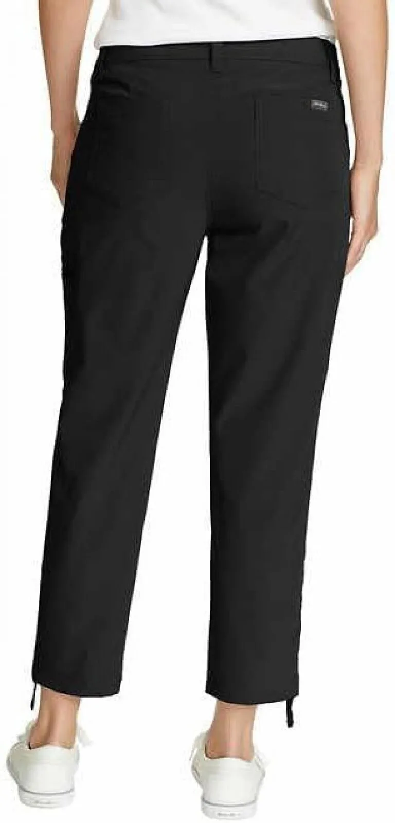 Eddie Bauer Capri Pants Side Zipper Cargo Pocket Ripstop Capri Pants 1767954