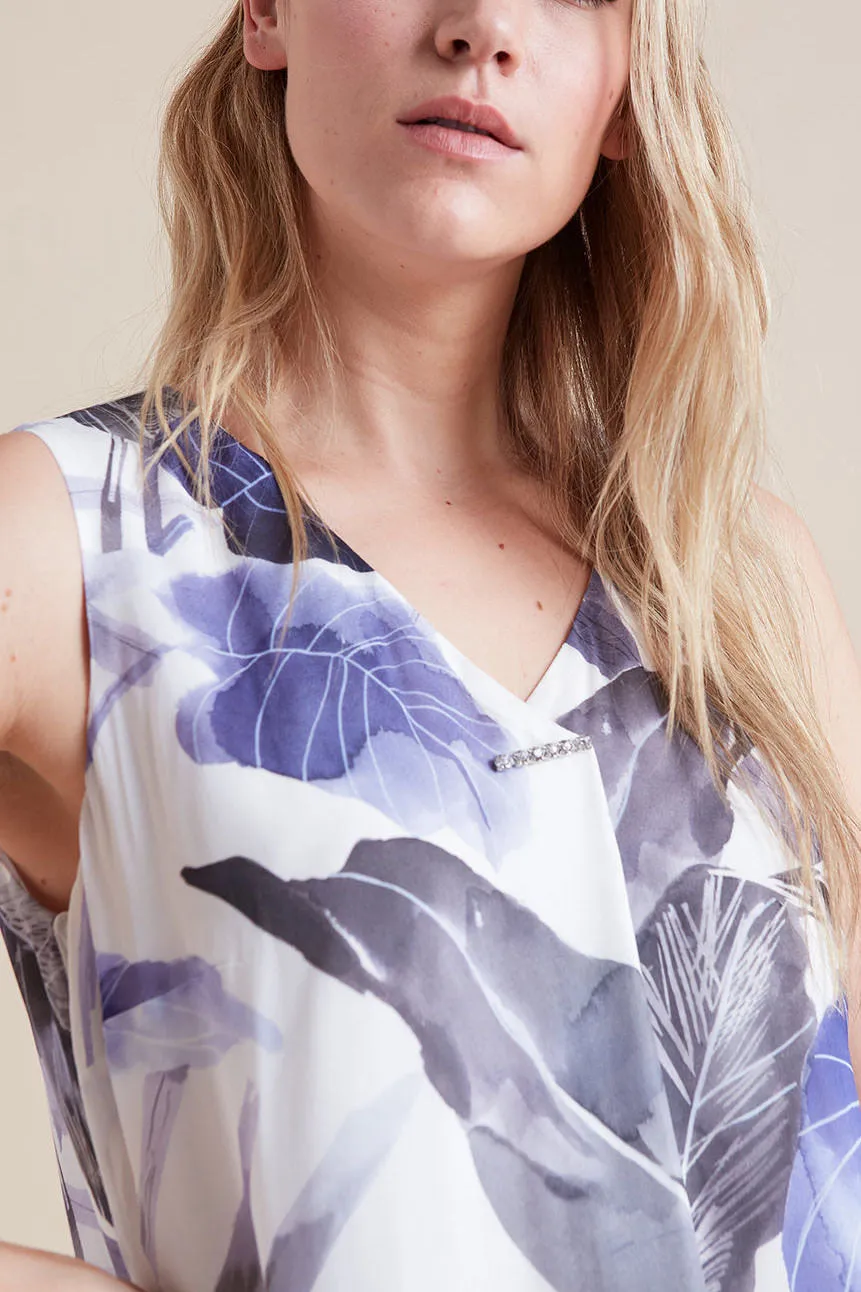 ELEGANT PRINTED BLOUSE
