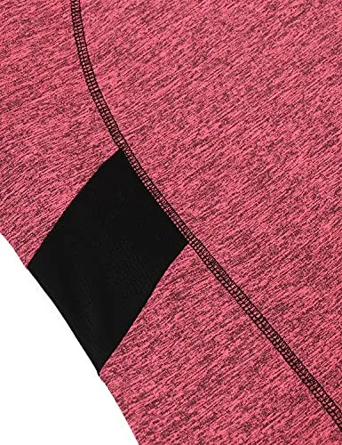 Fashion Tops for Women Dressy,Sports Workout Hiking Short Sleeve V Neck Active Shirts Soft Comfortable Tunics Training Weight Lifting Fitness Clothes Daily Leisure Wear Pink Large