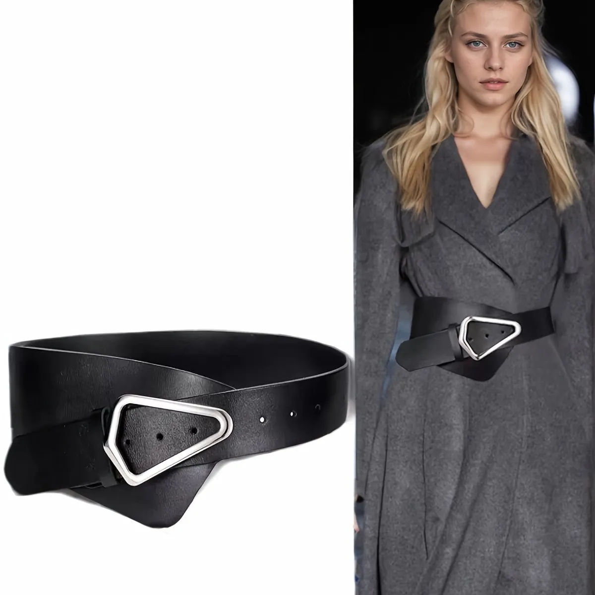 Fashionable Women's Waistband for Coats Sweaters Skirts Suits