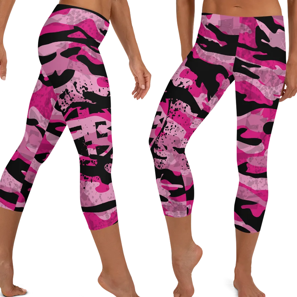 Fit Bitch - Capris - Camo