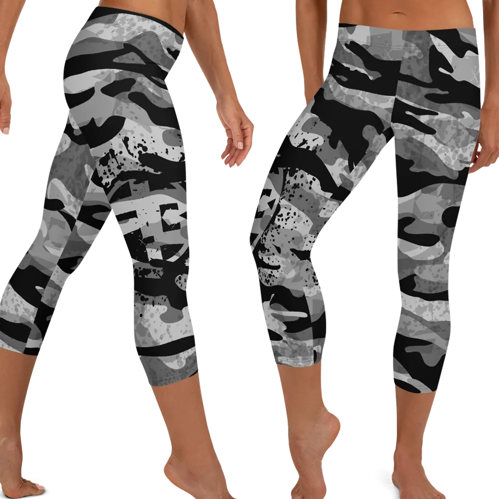 Fit Bitch - Capris - Camo