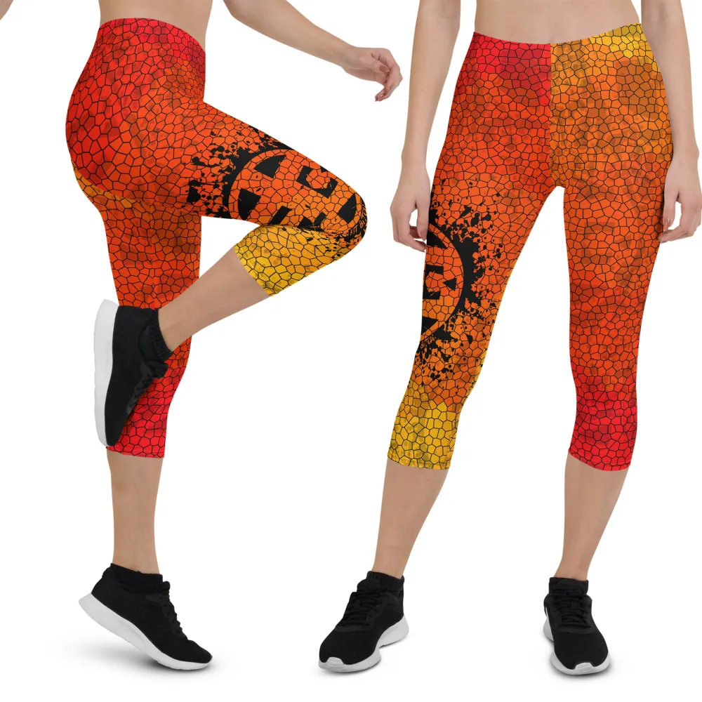 Fit Bitch - Capris - Fire and Ice