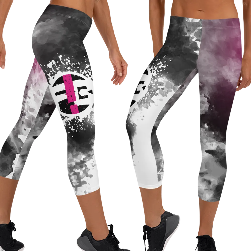 Fit Bitch - Capris - Smoke