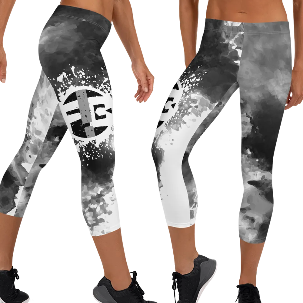 Fit Bitch - Capris - Smoke