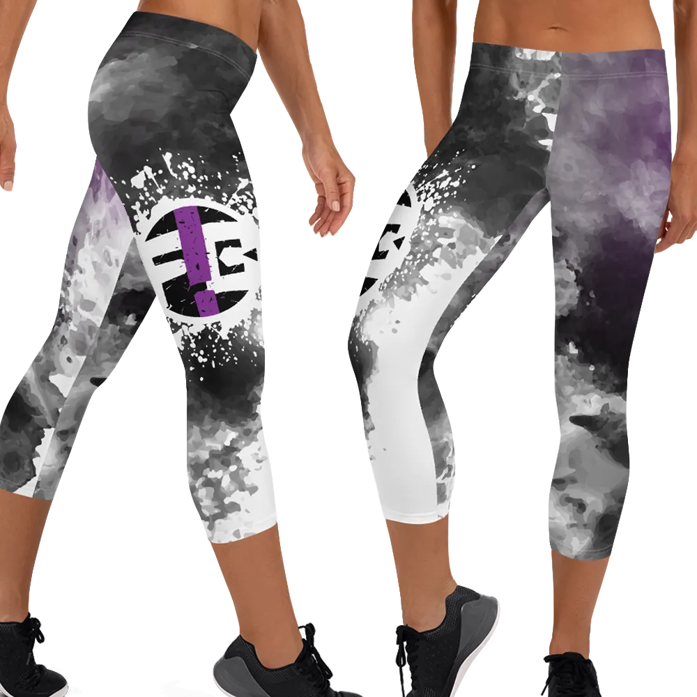 Fit Bitch - Capris - Smoke