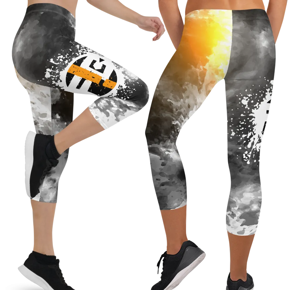Fit Bitch - Capris - Smoke
