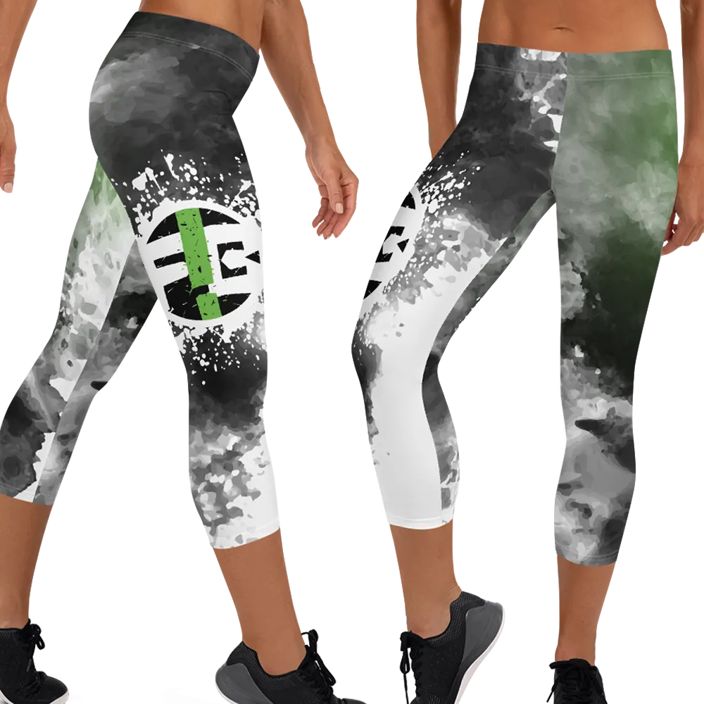 Fit Bitch - Capris - Smoke