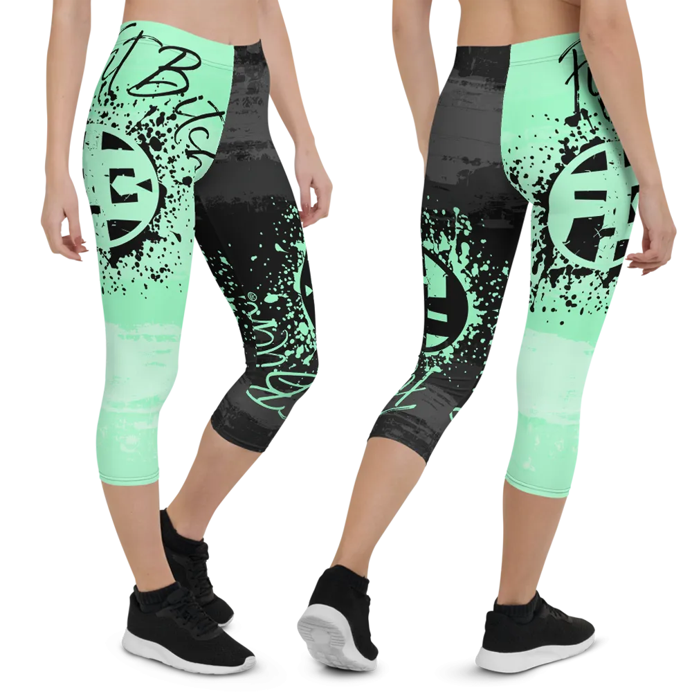 Fit Bitch - Capris - Yin Yang Pastels