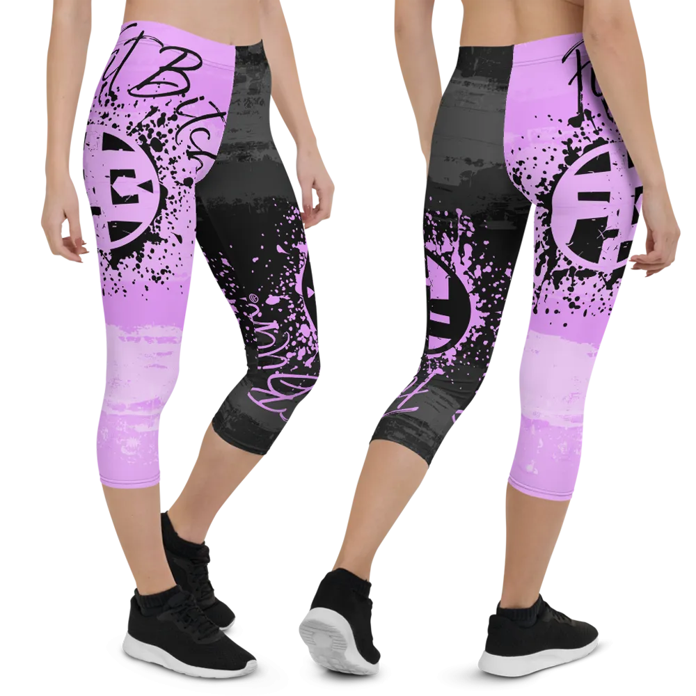 Fit Bitch - Capris - Yin Yang Pastels