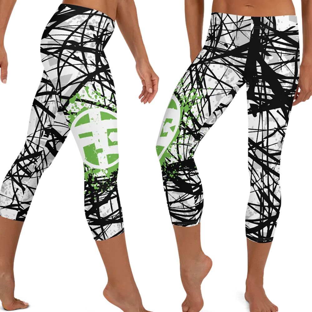 Fit Bitch - Capris - ZZ Stripes