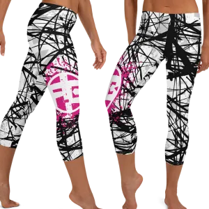 Fit Bitch - Capris - ZZ Stripes
