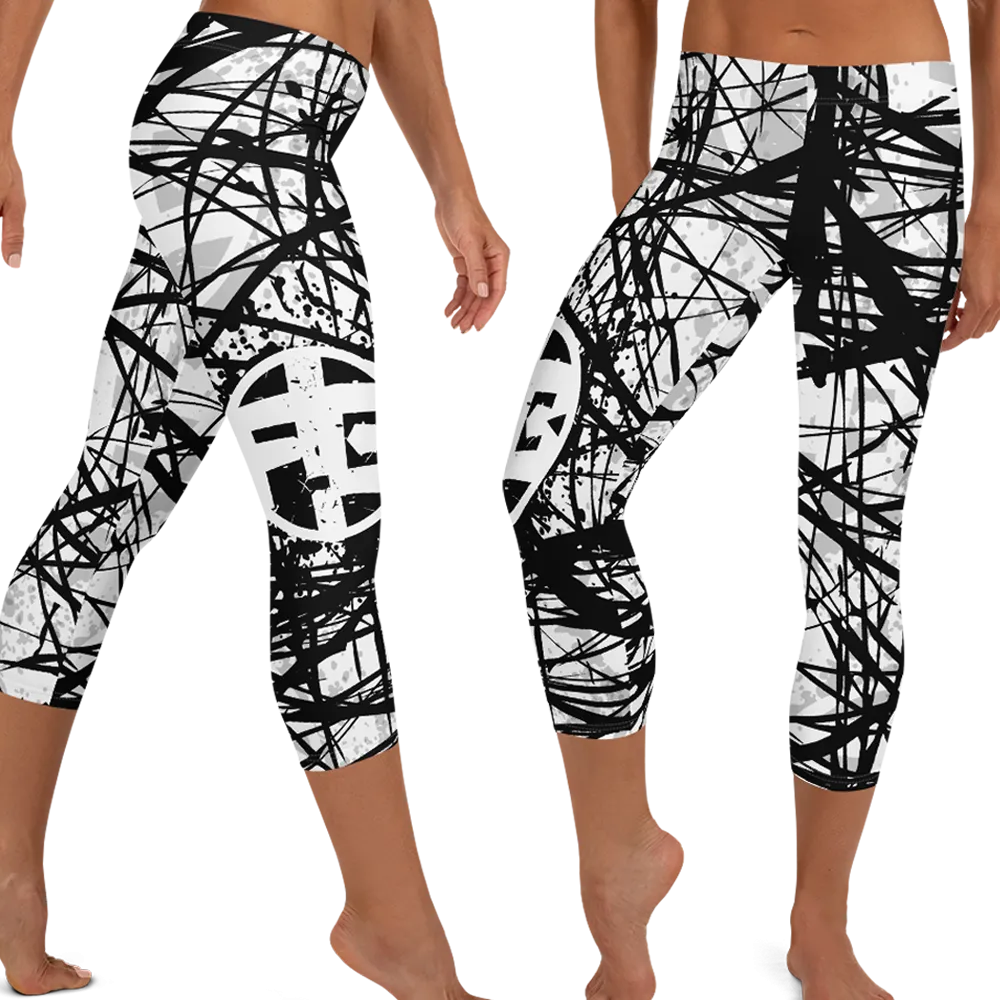 Fit Bitch - Capris - ZZ Stripes