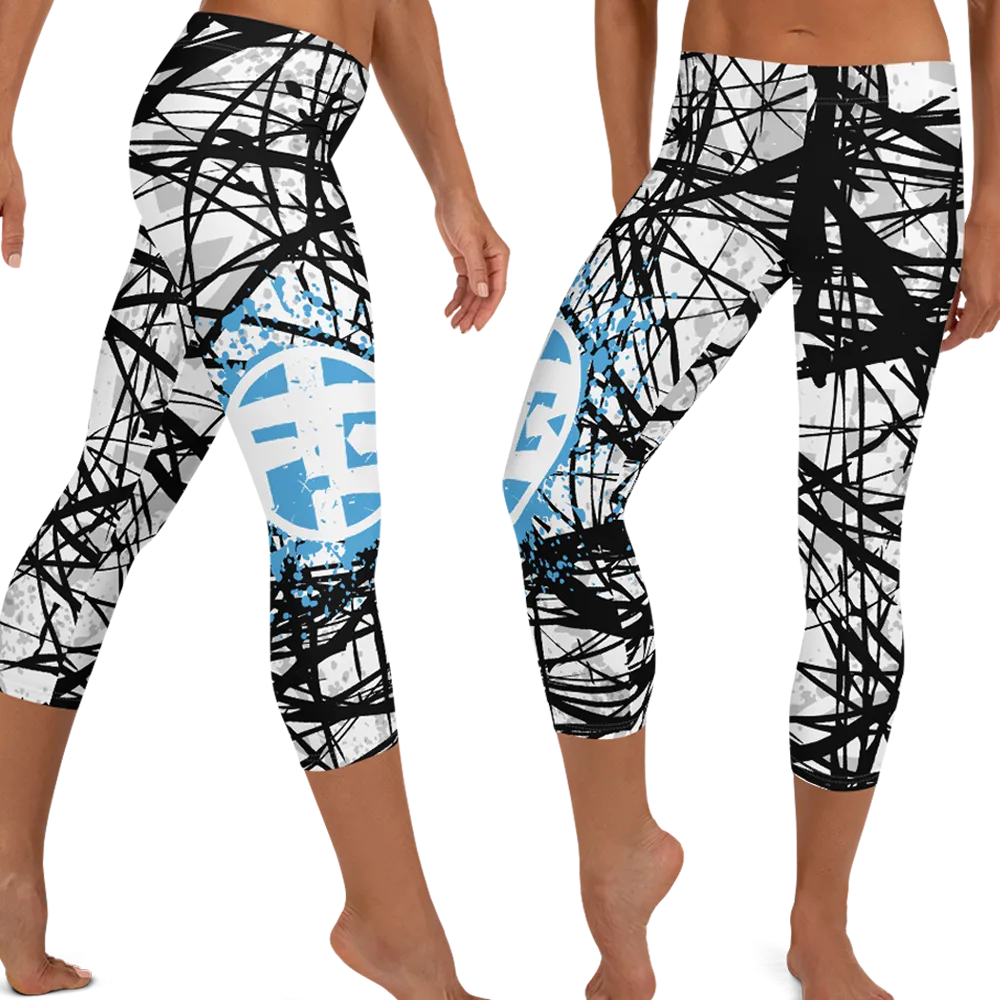 Fit Bitch - Capris - ZZ Stripes