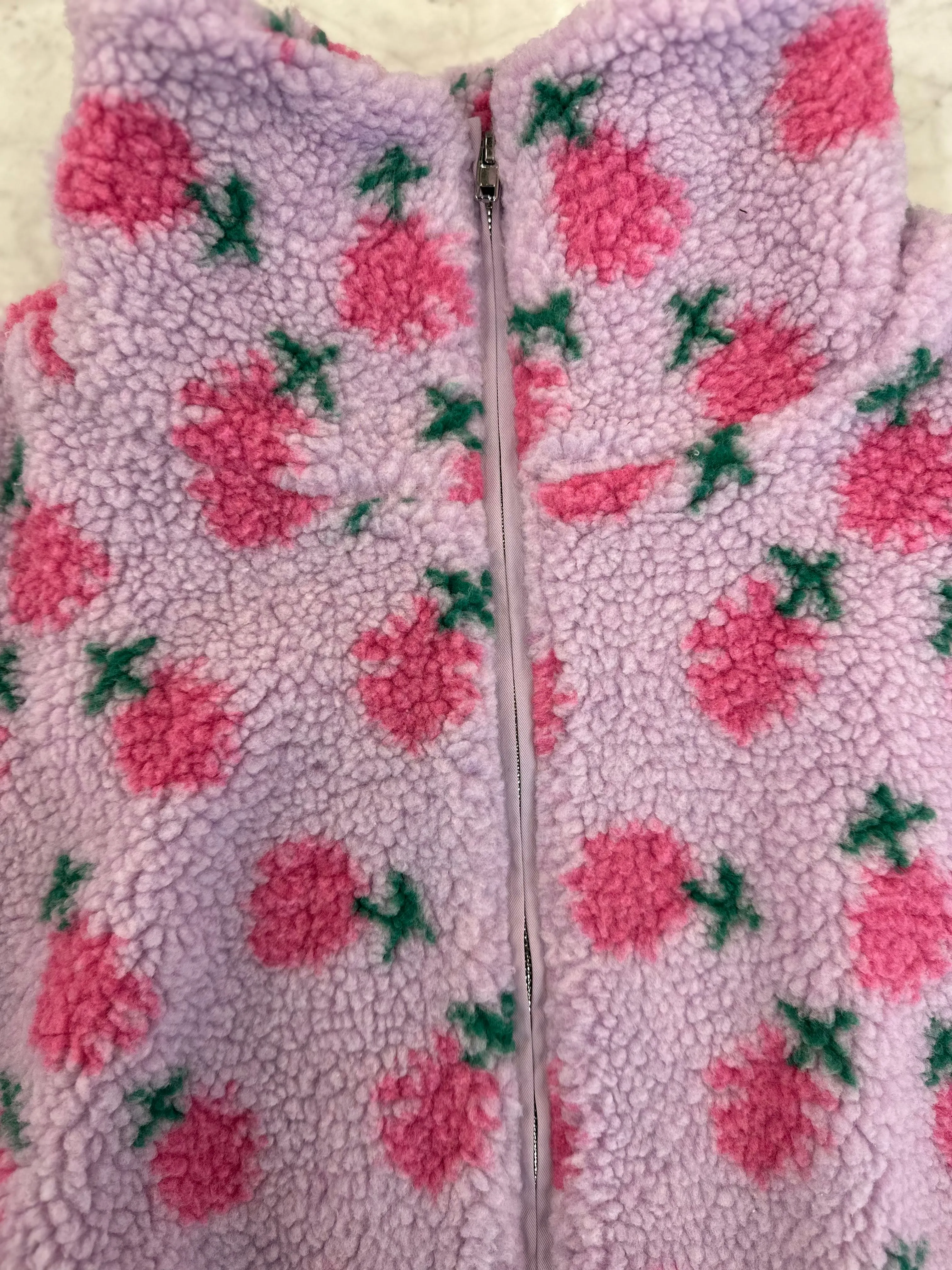 Floral Sherpa Jacket