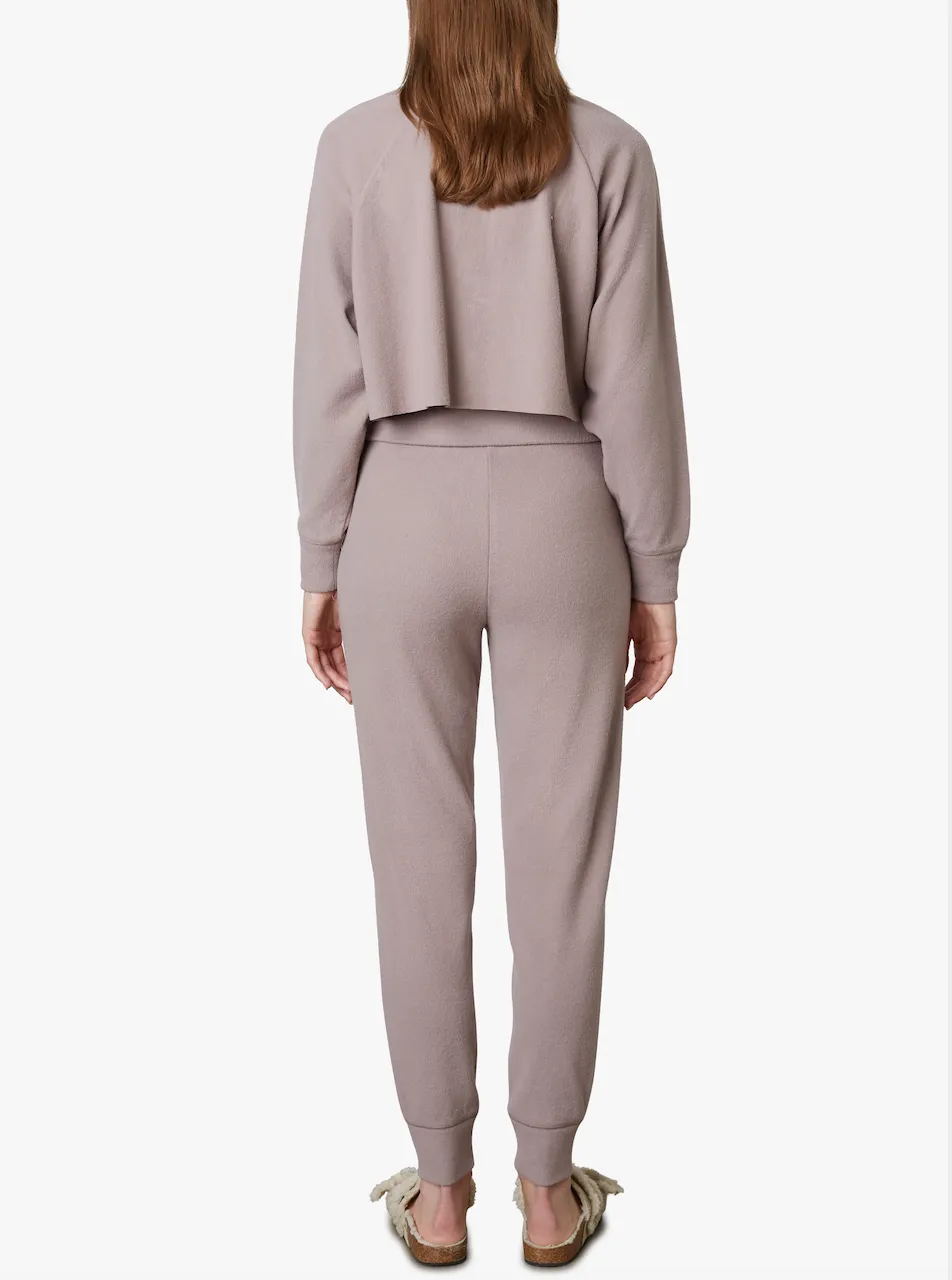 Fold Over Hacci Jogger