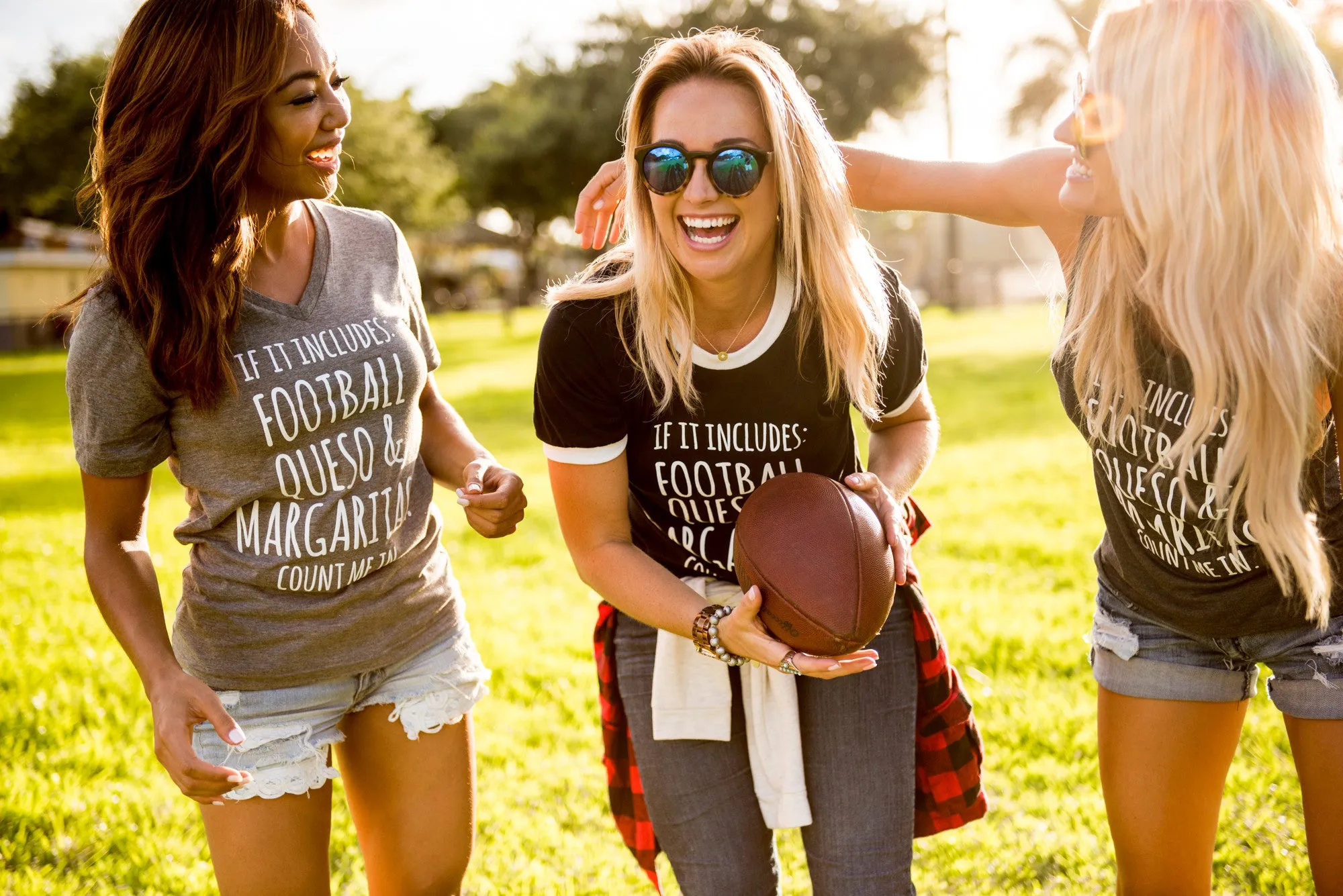 Football, Queso, & Margaritas - Tank