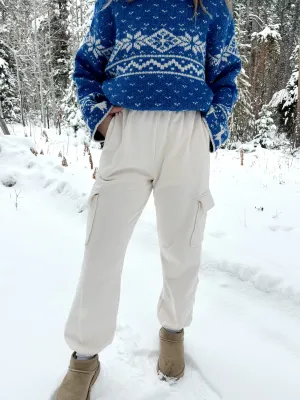 Frosted Cargo Joggers