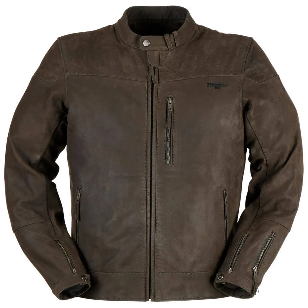 Furygan Clint EVO Men's Leather Jacket Brown