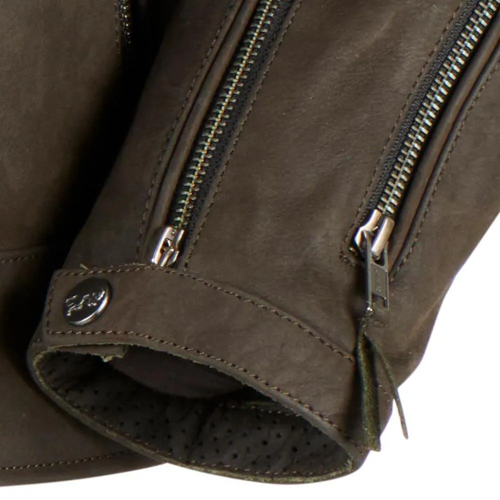 Furygan Clint EVO Men's Leather Jacket Brown